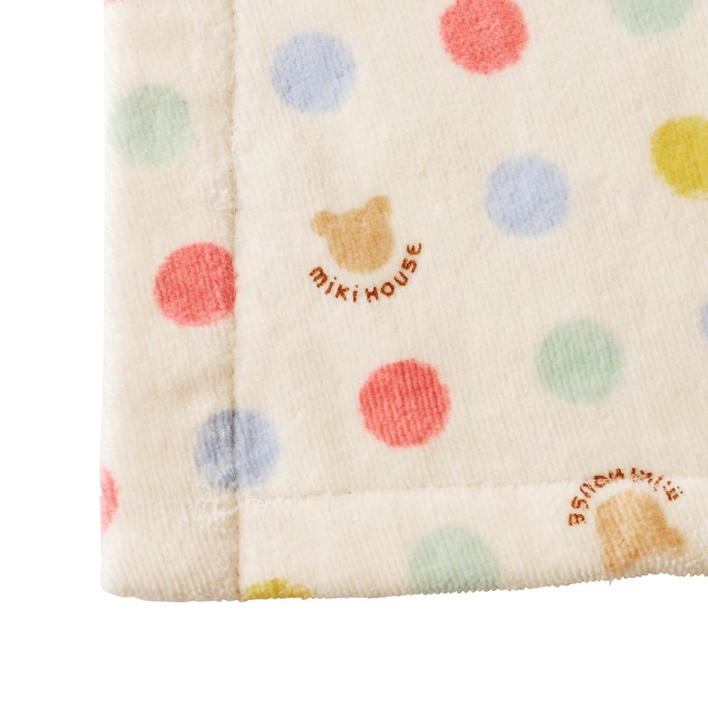 Baby Made In Baby Baby Baby Shower Free Multicolor [MIKI HOUSE] Bathrobe, Bathrobe, Bath, 100% Cotton, Japan, Preparation, Boys, Girls, Babies, Kids,