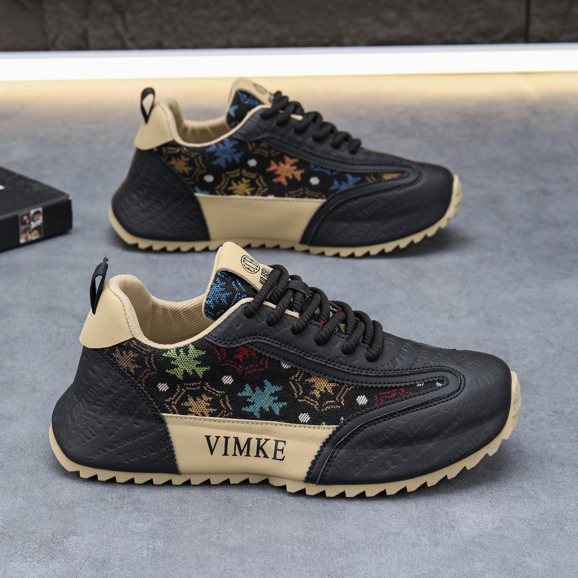 

New Classic Men s Sneakers Thick Bottom High Heels Fashion Casual Shoes Comfortable Soft Bottom Breathable Running Sports Shoes 44