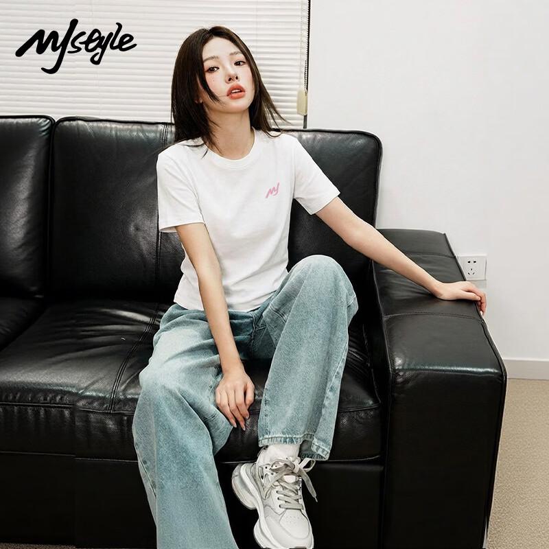 

MJ Style Women s Round Neck Short Sleeve T-Shirt XL