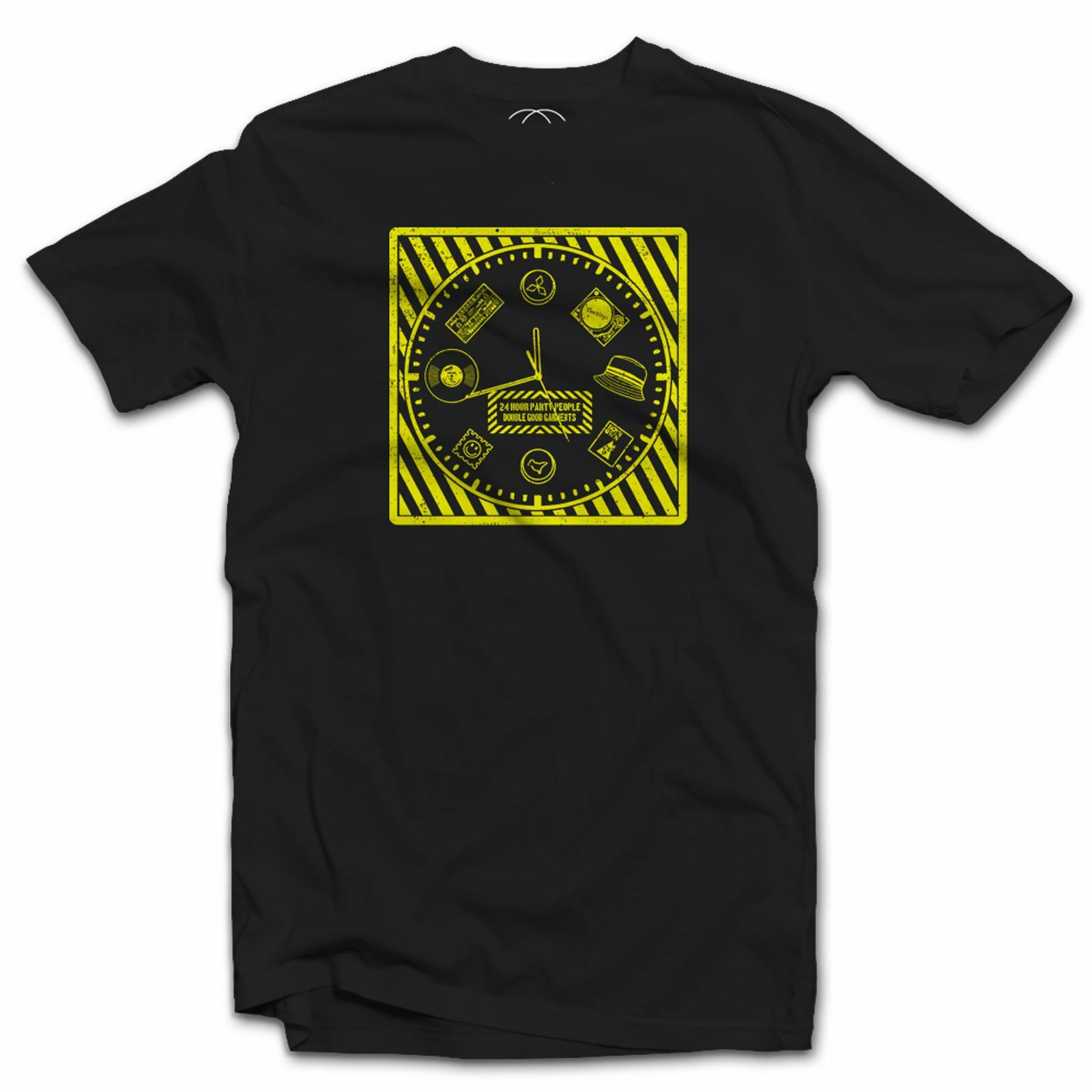 24 Hour Party People Rave EDM Acid House Music Techno Madchester Mens T Shirt Mens Womens Tees Top M