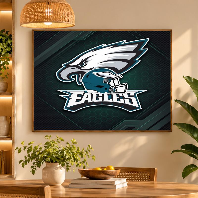 5D Diamond Painting Philadelphia Eagles DIY Full Drill Diamond Art Kit Home Decoration