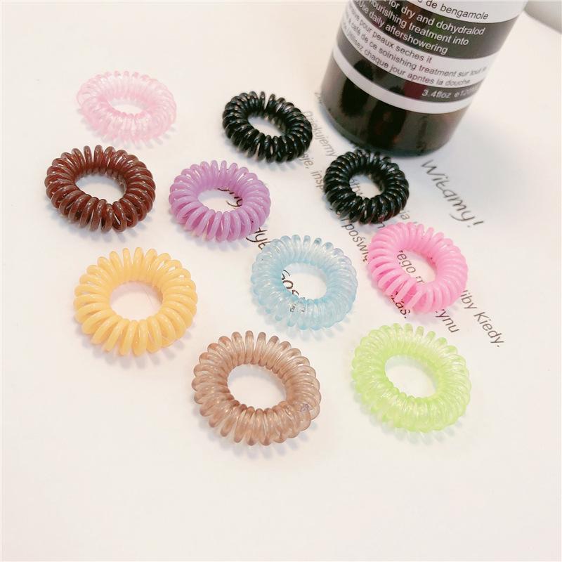 Korean Style Thin Mori Girl Telephone Cord Hair Tie