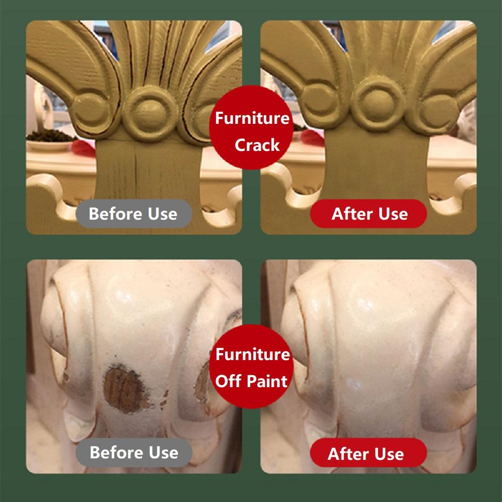 Multipurpose Wooden Furnitures Scratch Repair Agent Woodwork Damage Repairs Cream Furniture Refinishing Paint Scratch Filler 25g