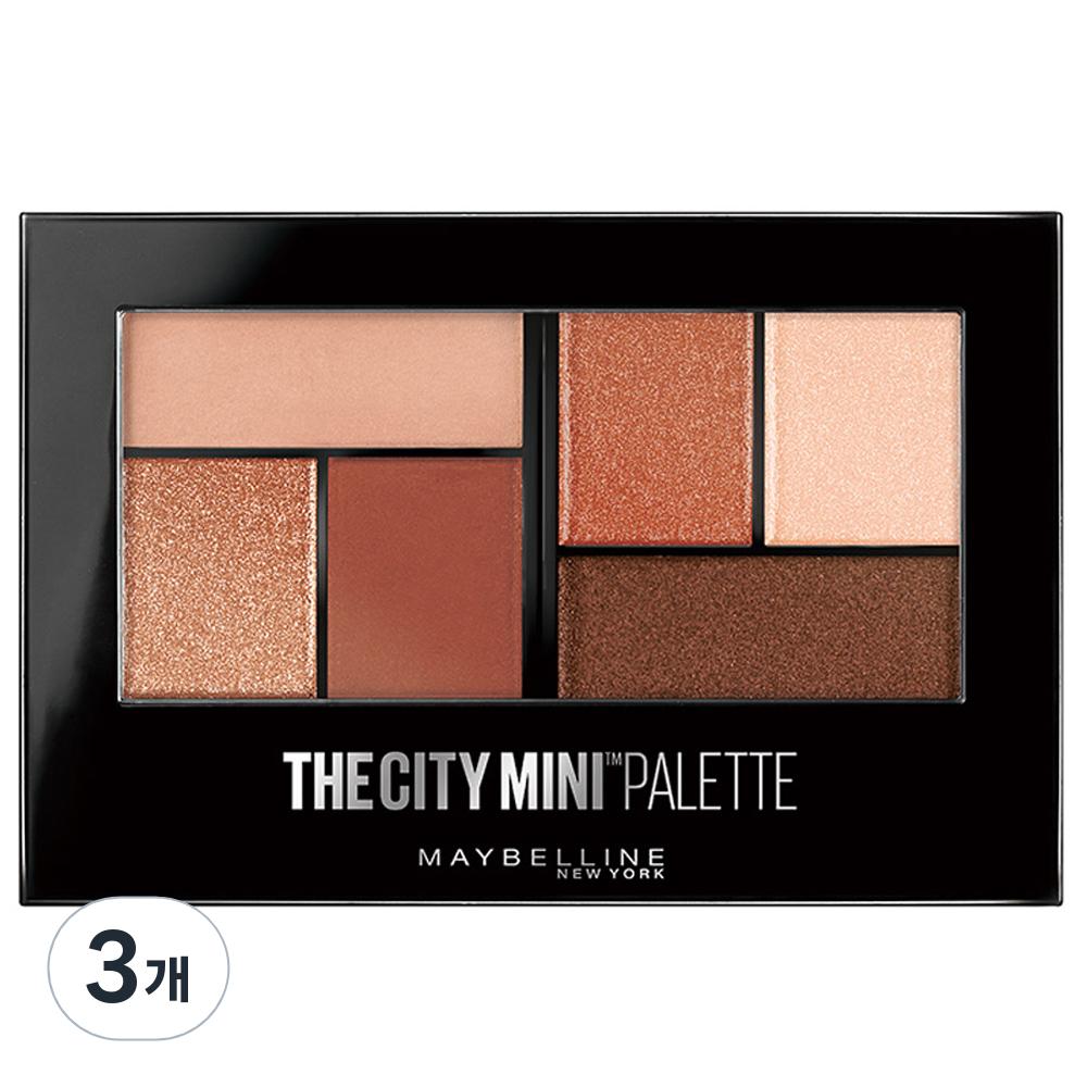 

Палитра теней для век Maybelline New York City, Manhattan sunset, 3 шт.
