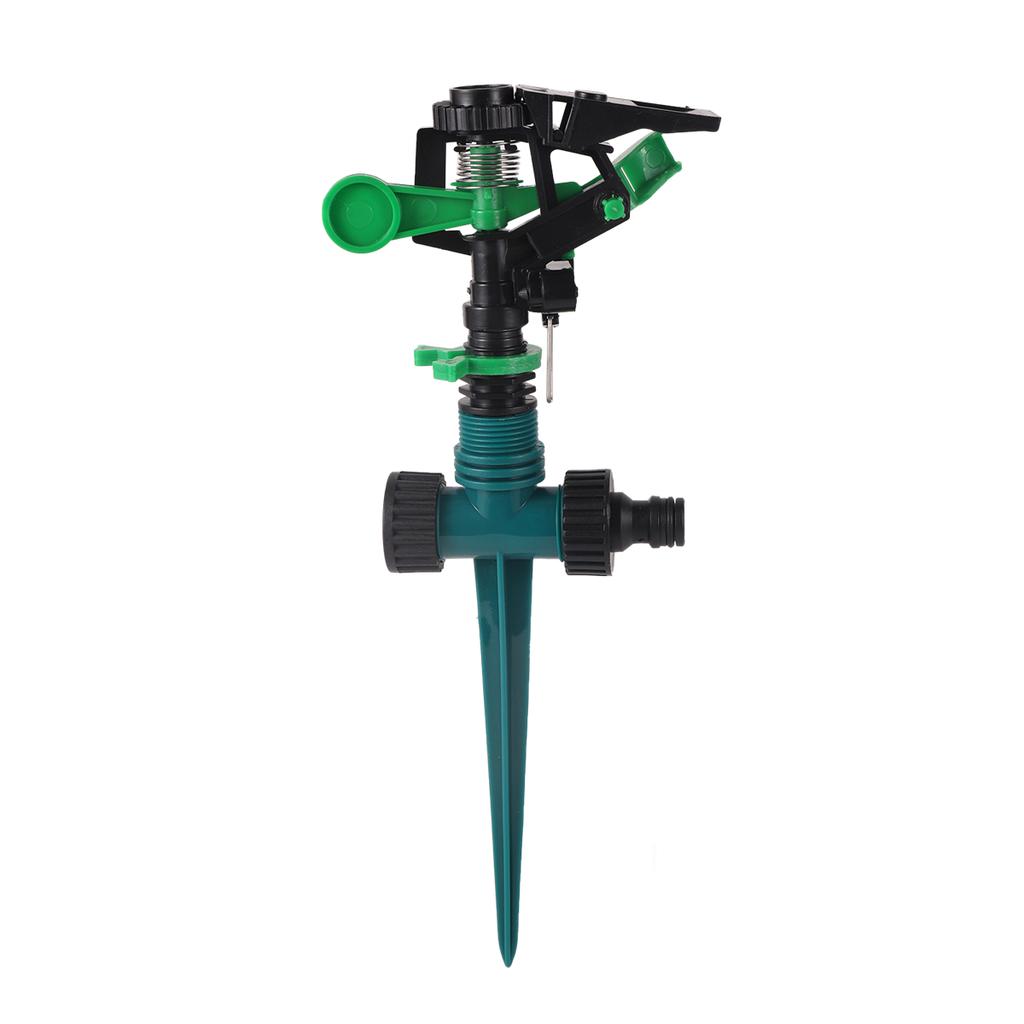 1/2" Male Thread Controllable Angle Rocker Nozzle With 3-Kinds Bracket Kits Garden Irrigation Landscaping Adjustable Sprinkler