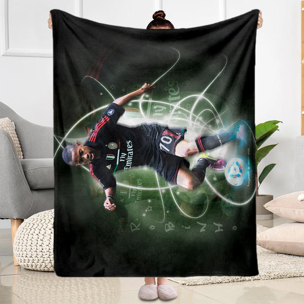 Ac Milan Celebration Blanket Durable Comfort Suitable for Office Couch Picnics for All Occasions Warmthful Decor