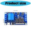 Programmable Relays Timer DC6-30V Timer Relays Module with Adjustable OP CLLOP Parameters for Industrial Applications