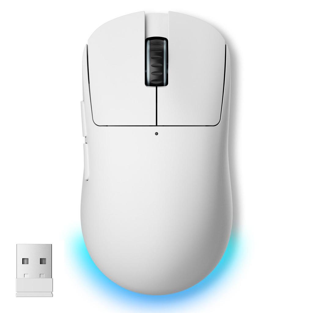 Wireless Bluetooth Gaming Mouse, Ultra-Lightweight 75g, Low Latency 1ms, Ultra-Fast, Durable, 8000DPI, Type-C, RGB Light, Optical Sensor, 5 Buttons,