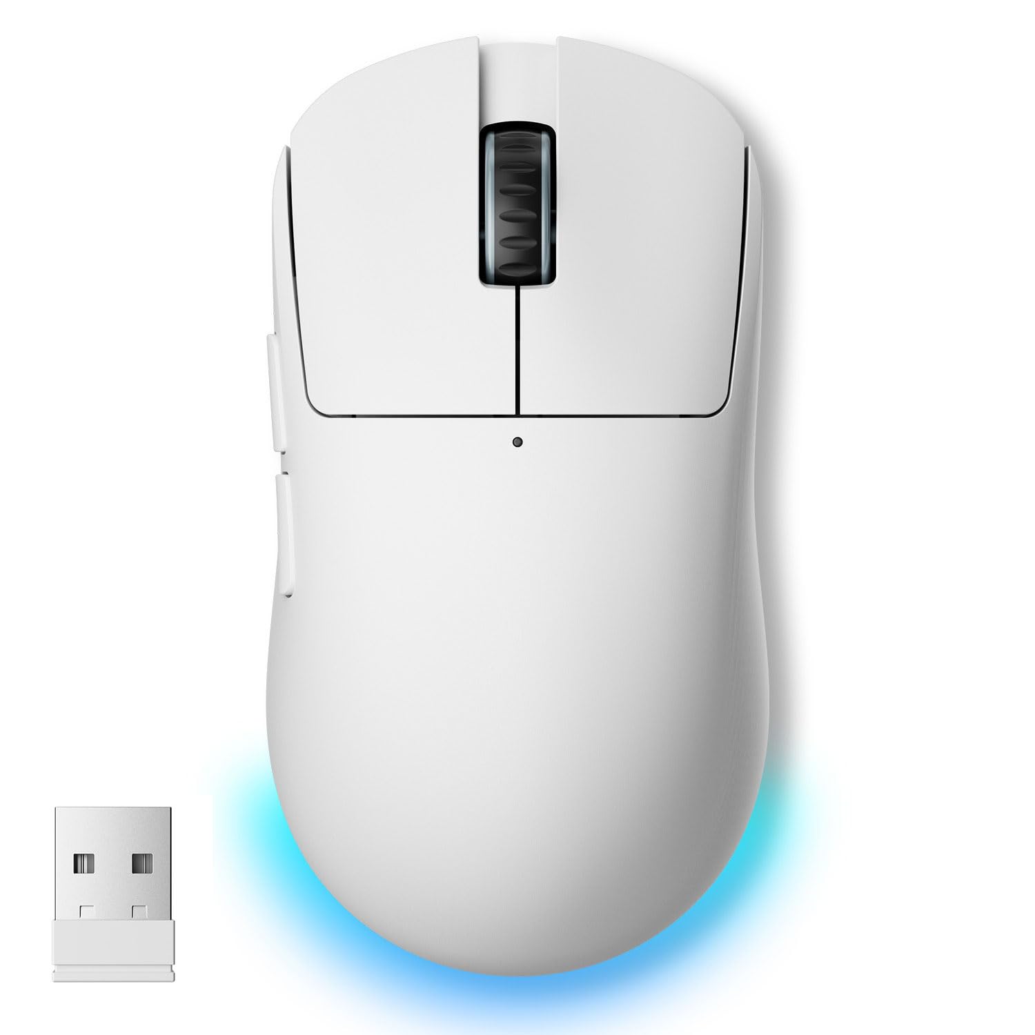 

Wireless Bluetooth Gaming Mouse, Ultra-Lightweight 75g, Low Latency 1ms, Ultra-Fast, Durable, 8000DPI, Type-C, RGB Light, Optical Sensor, 5 Buttons,