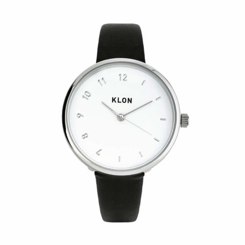 KLON CONNECTION ELFIN LATTER 33mm Simple Unisex Watch, Black, for Men and Women, Business