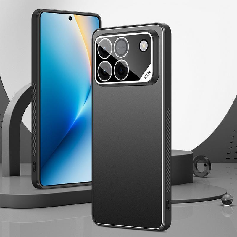Micro-frosted Back Panel Camera-raising Protective Case For Honor Win Honor Win RT Honor 500 Pro Honor500 Slim Back Cover