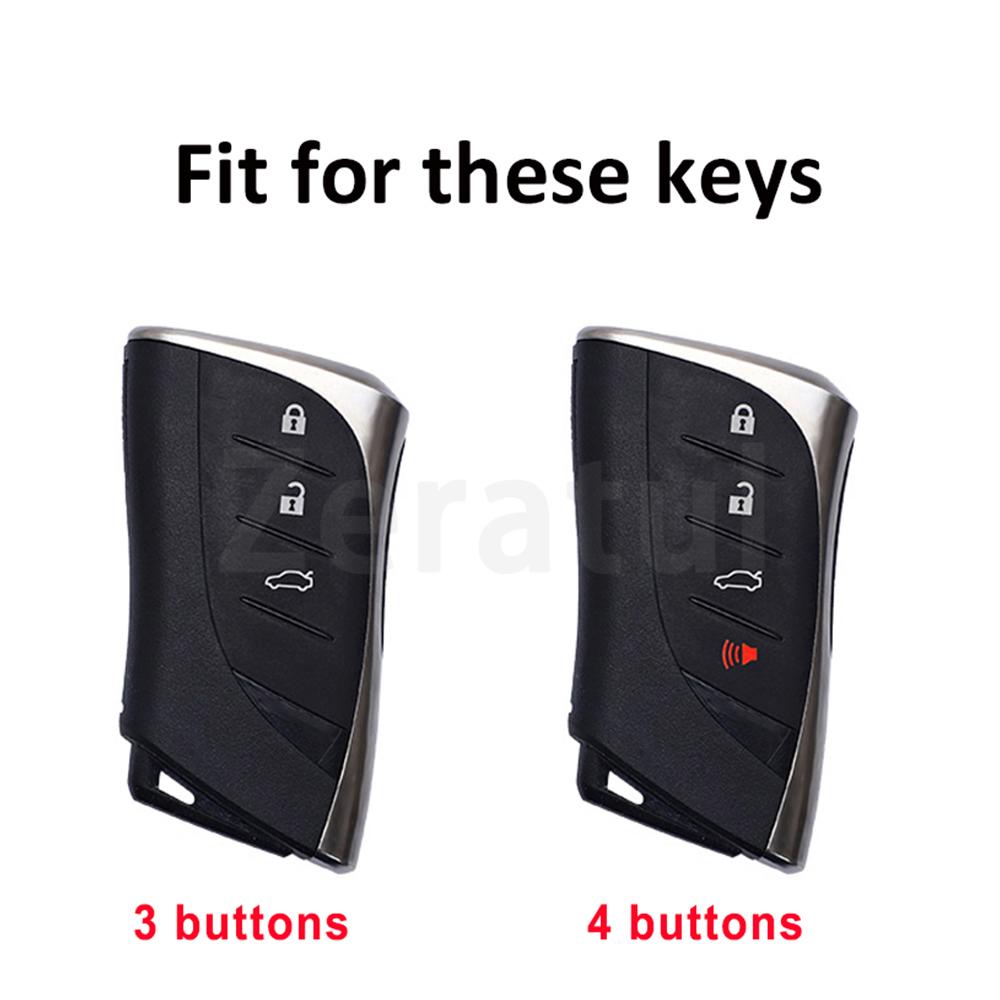 For Lexus LS 450h 260h 300h UX200 RX 200 250h 350h NX ES UX US RC LX GX IS TPU Car Remote Key Fob Cover Case Holder Accessories