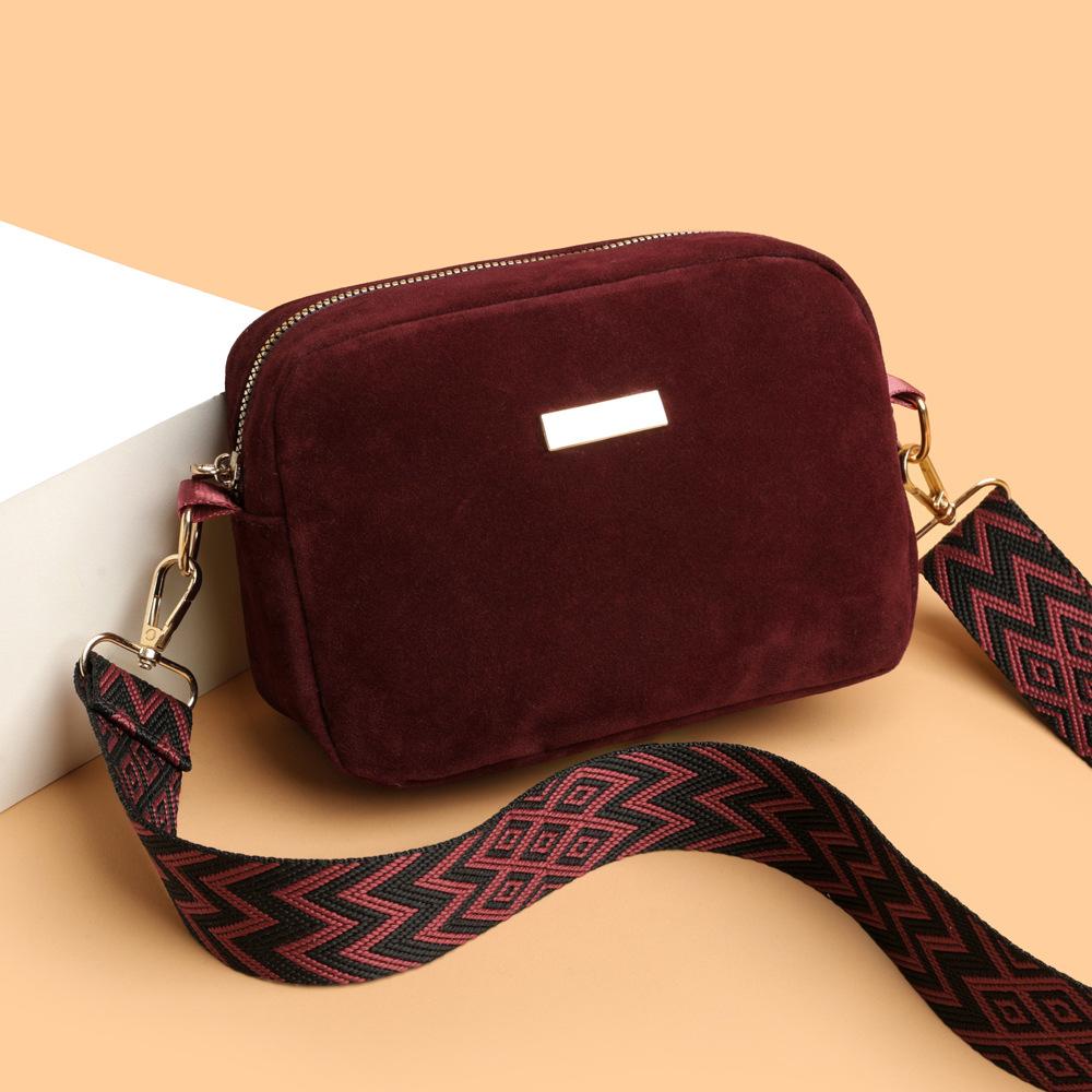 Einseitige Kameratasche, Modisch, Schlicht und Individuell, Umhänge-Handy-Münzbörse