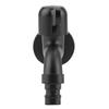 Wall Mount Water Faucet Black Faucet Easy Install Water Tap  Outdoor