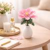 Fleur Décorative à Construire - SHOP-STORY - Pivoine - 74 Pièces - Plastique de Haute Qualité - DIY