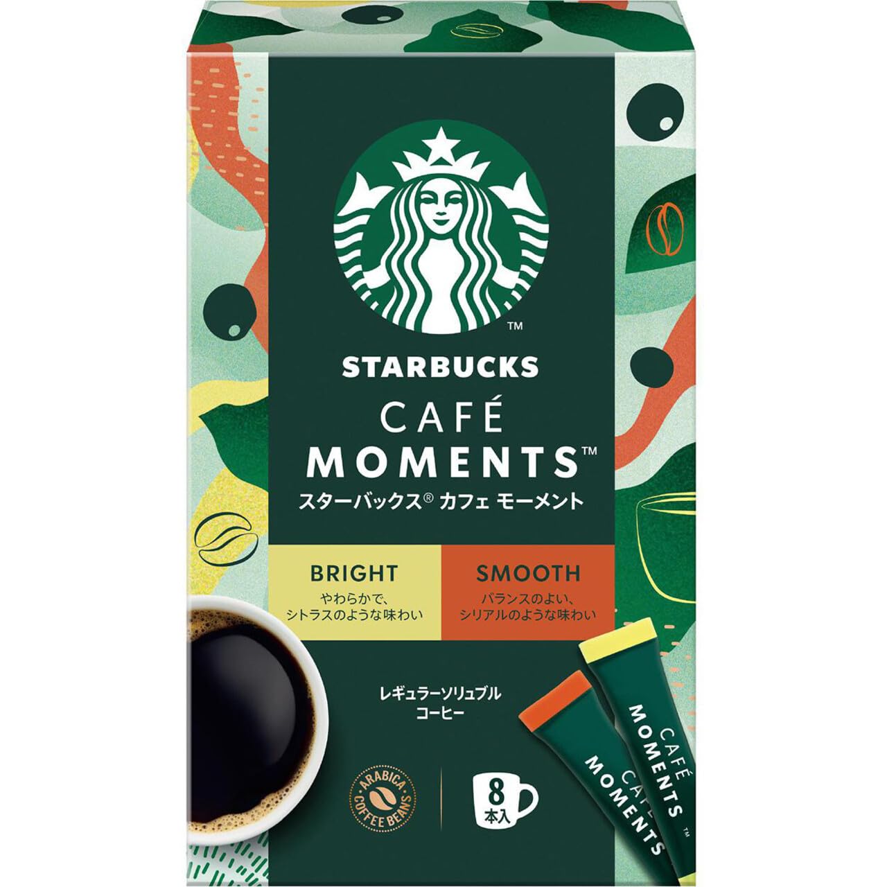 

Starbucks Cafe Moment Coffee Assortment 2 вида Обычный растворимый 2 г x 30 стиков