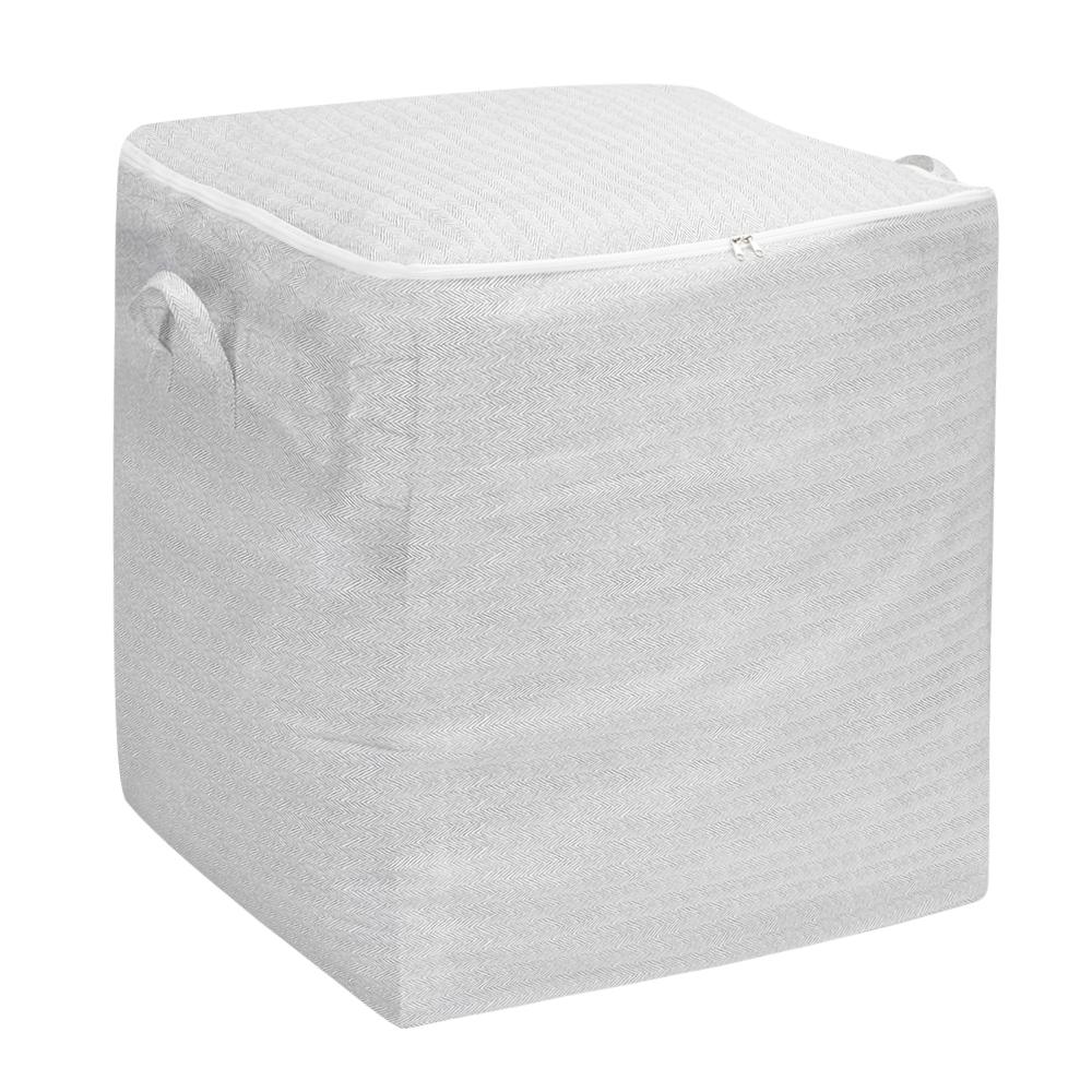 Large-Capacity Quilt Storage Basket Closet Organizers Non-woven Storage Bins  for Travel