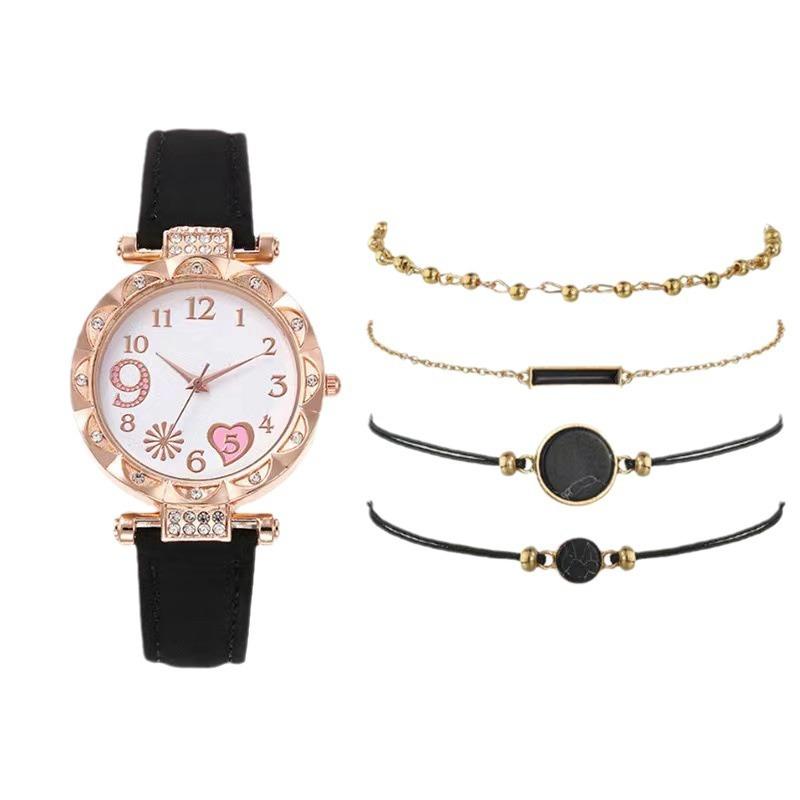 Quartz Watch Bracelet Set Source Simple Fresh Small Versatile Wrist Watch Jewelry