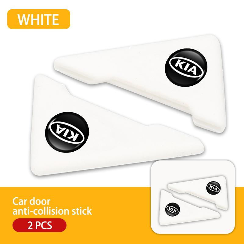 GWXN5 Silicone Car Door Corner Protective Cover Anti-Scratch Sticker For KIA Cerato Soul Venga Forte Spectra Sedona Niro Cadenza