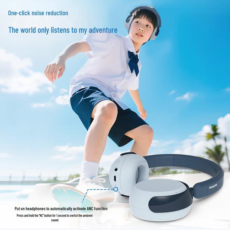 Philips Children's Wireless Bluetooth Learning Headphones