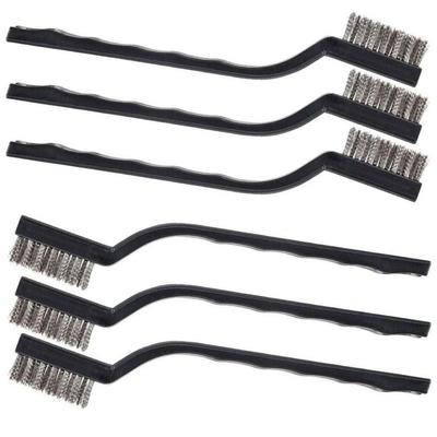 Mini Escovas de Arame Escova de Limpeza de Aço Inoxidável Removedor de Ferrugem Polimento