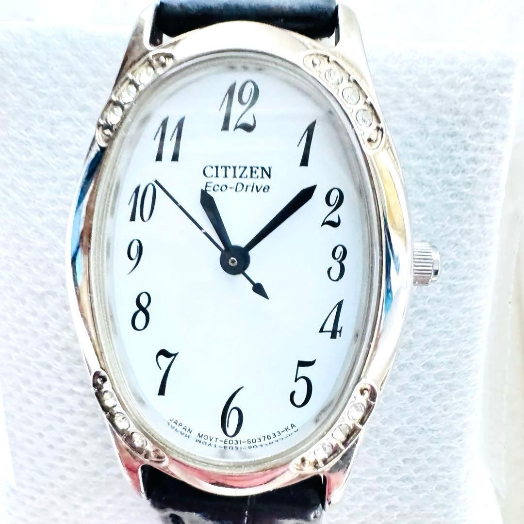 Rechargeable battery replacement required CITIZEN Women s Watch Citizen Eco Drive Oval