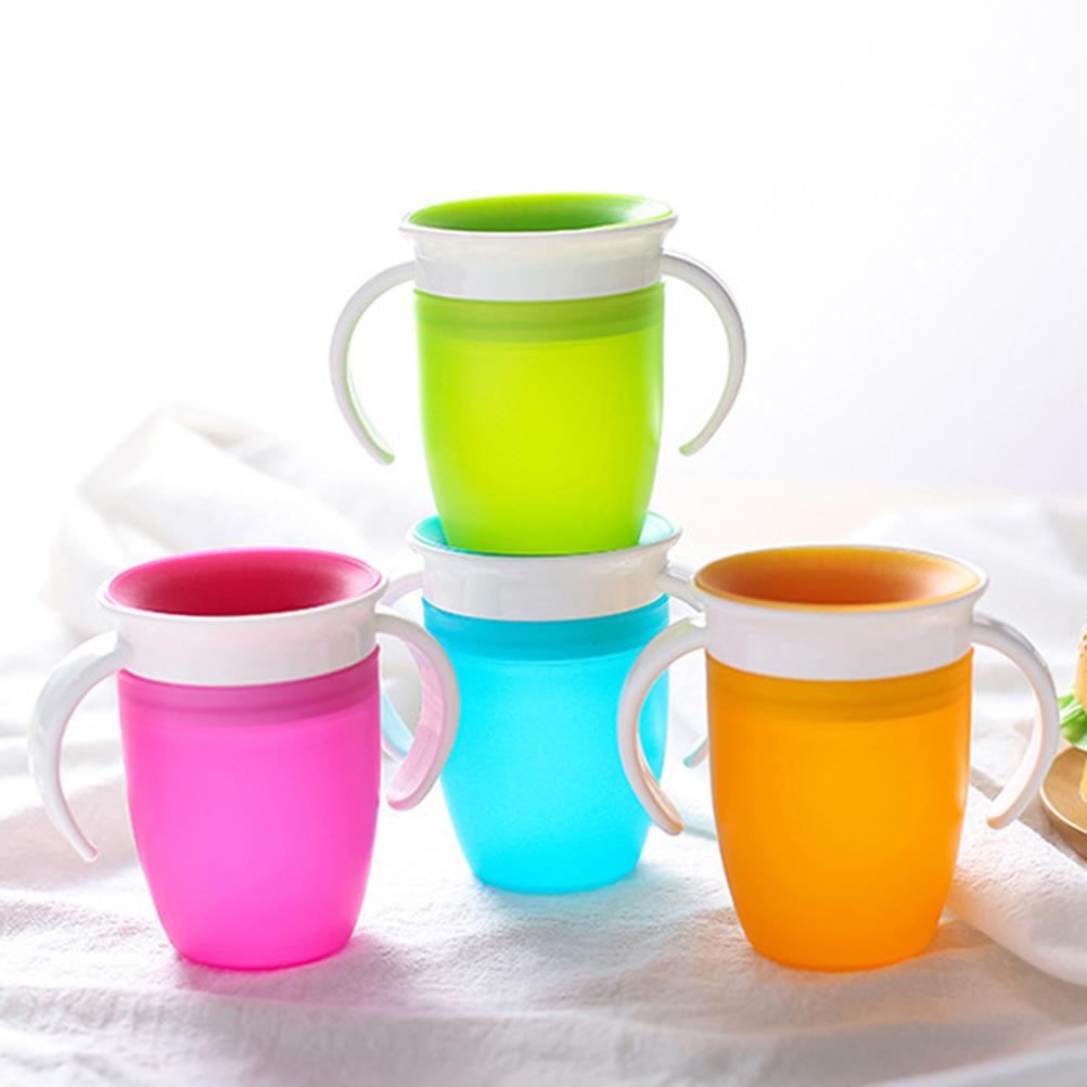 240ml Miracle 360° Trainer Cup No Spill Trainer Cup se dvěma uchy pro kojence