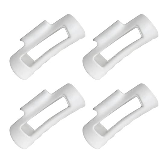 1/2/4Pcs Women Hair Claw Flexible Clamping Lightweight Square Frosting Hairpins Multifunctional Styling Tool