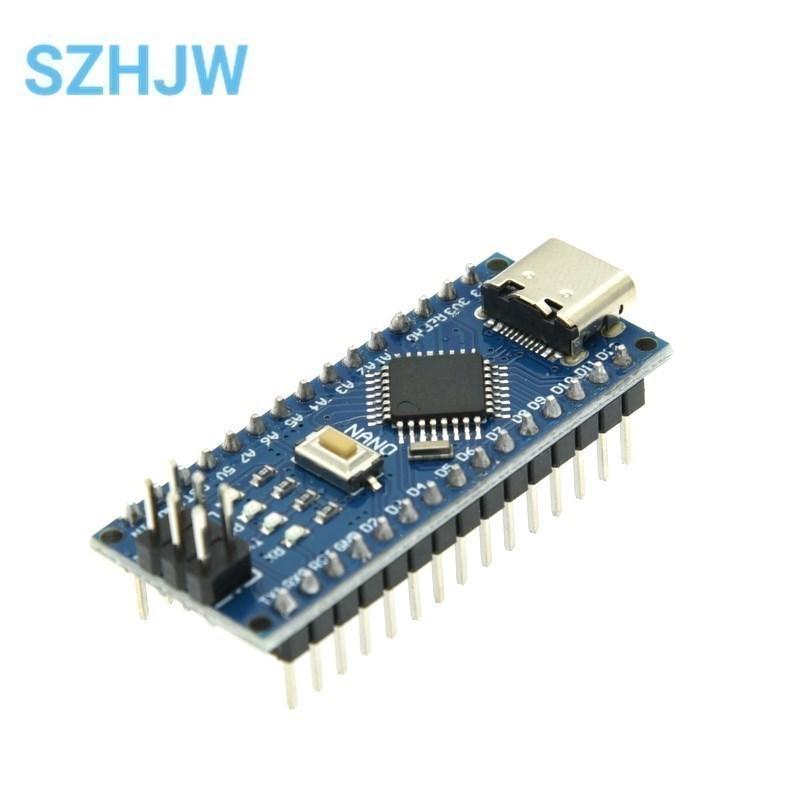 1PCS Nano V3.0 ATmega328P/PB CH340 USB Module, Mini Arduino Compatible Board with Bootloader for DIY Electronics Projects