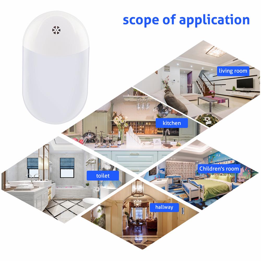 LED Night Light with Smart Control - Sleep Aid Red Light for Pregnant Women & Babies