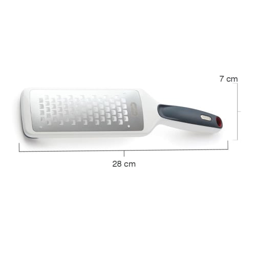 Zyliss Smoothglide Coarse Grater, Red, 8 x 9.5 x 36 cm