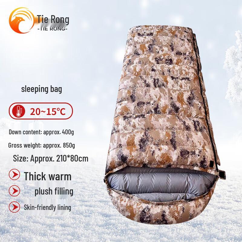 Tie Rong Desert Starry Sky Envelope Camping Sleeping Bag