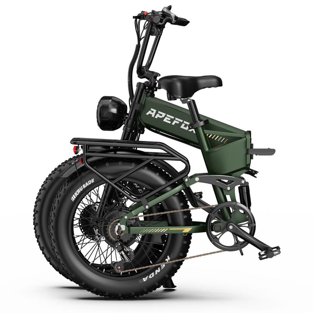 Bicicleta Eléctrica Apefox Rh20 Motor 750Wx2 Completamente Suspendida Bicicleta Eléctrica para Adultos 48V 22.5Ah Frenos Hidráulicos Dobles 7 Velocidades Carga Máxima 120Kg