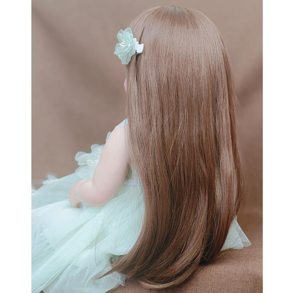 Reborn Baby Silikon Full Body 55 cm Reborn Baby Boller Vakker Jente Dukke Leker Prinsesse Dukker Til Barn Gaver