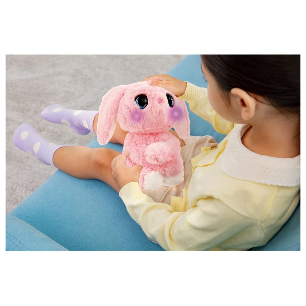 TAKARA TOMY Squeeze Me Spoiled Rabbit Tightly!