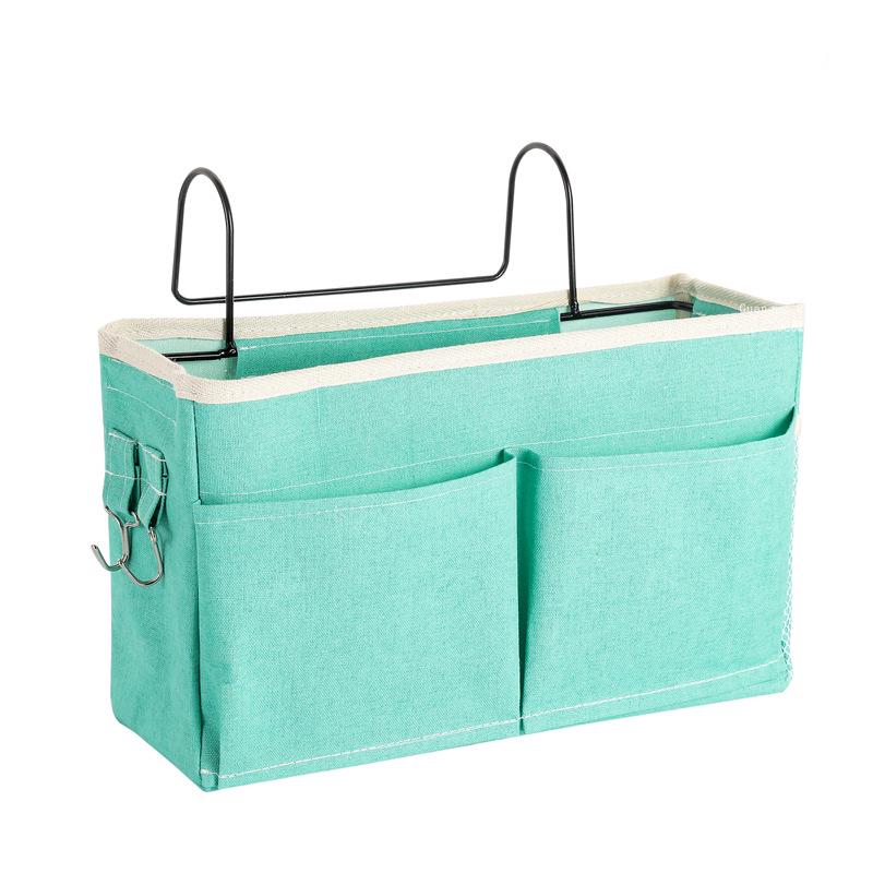 

College Dorm Bedside Hanging Storage Basket - Upper Bunk Organizer