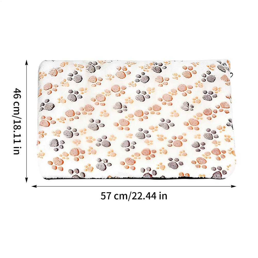Self Heating Cat Bed Insulated Washable Non-Slip Bottom Cat Warming Pad Soft Pet Bed for Puppy Kitten Winter Sleeping Indoor