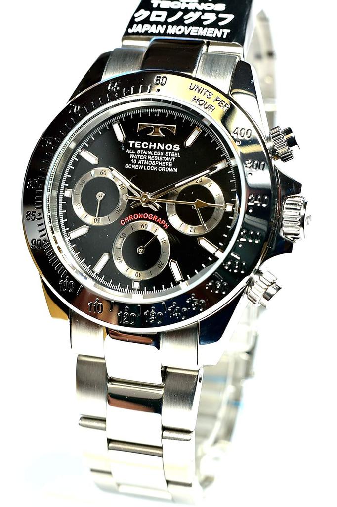 TECHNOS Chronograph Watch TSM401SB