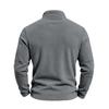 Men Zipper Sweatshirts Quarter Zip Pullover Half Zipper Hoodie Men Gym Man Autumn Solid Men's Sweatshirt Coat