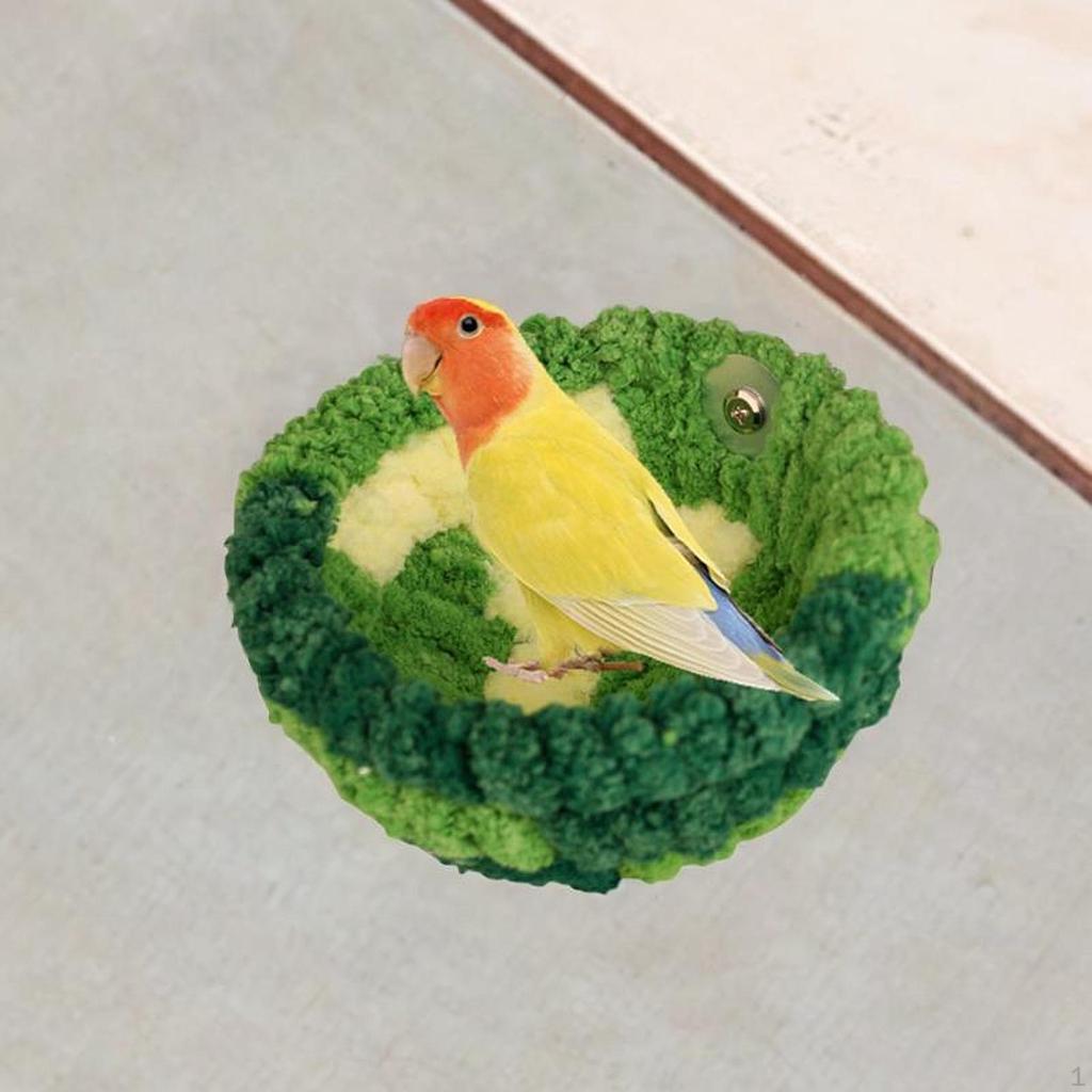 Bird Hideaway Hut for Parrots And Small Animals Washable Nest Hamsters Budgies