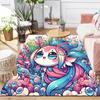 1pc Cute little goldfish Print, Design Indoor Area Rug, Soft, Anti-Slip, and Durable Gaming Room Decor for Bedroom, Living Room, and Exercis