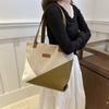 Fashion Large Capacity Tote Bag For Women With Detail And Polyester Interior For Daily Use