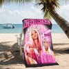 Beach Towel with Nicki Minaj Pattern - Soft,absorbent,machine Washable Lightweight&Modern,swimming,Travel Essentials