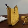 New Casual Bag Leather First Layer Cowhide Small Square Bag Tote Bag Portable Shoulder Messenger Women's Bag