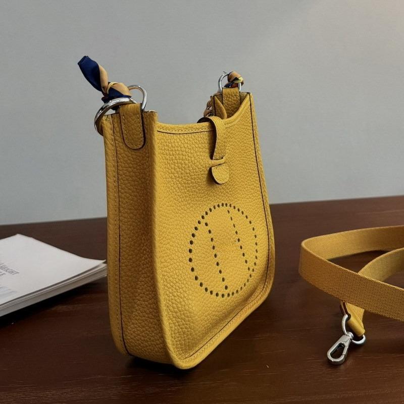 New Casual Bag Leather First Layer Cowhide Small Square Bag Tote Bag Portable Shoulder Messenger Women's Bag