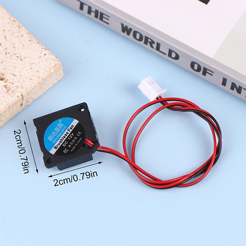 1Pc 2006 5V 12V 2Cm 20Mm Fan 20X20X6Mm Blower Fan Ultrathin Fan Mini Laptop Fan Blower Fan Humidifier Faninduction Cooker Fan