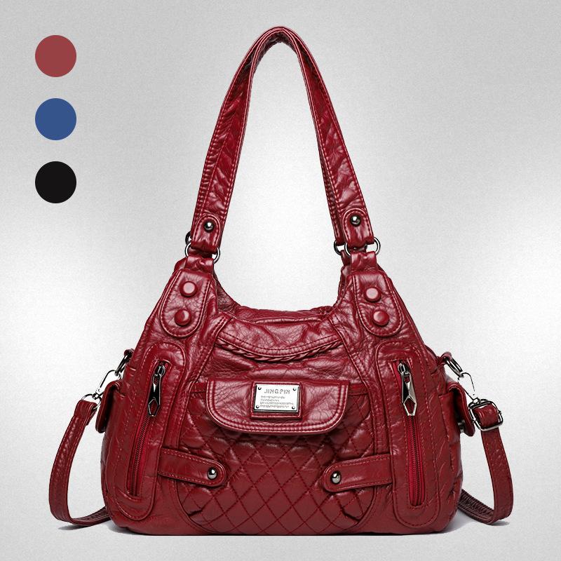 Damevesker Damevesker Trend store skuldervesker Bærbare messenger-vesker Damemote