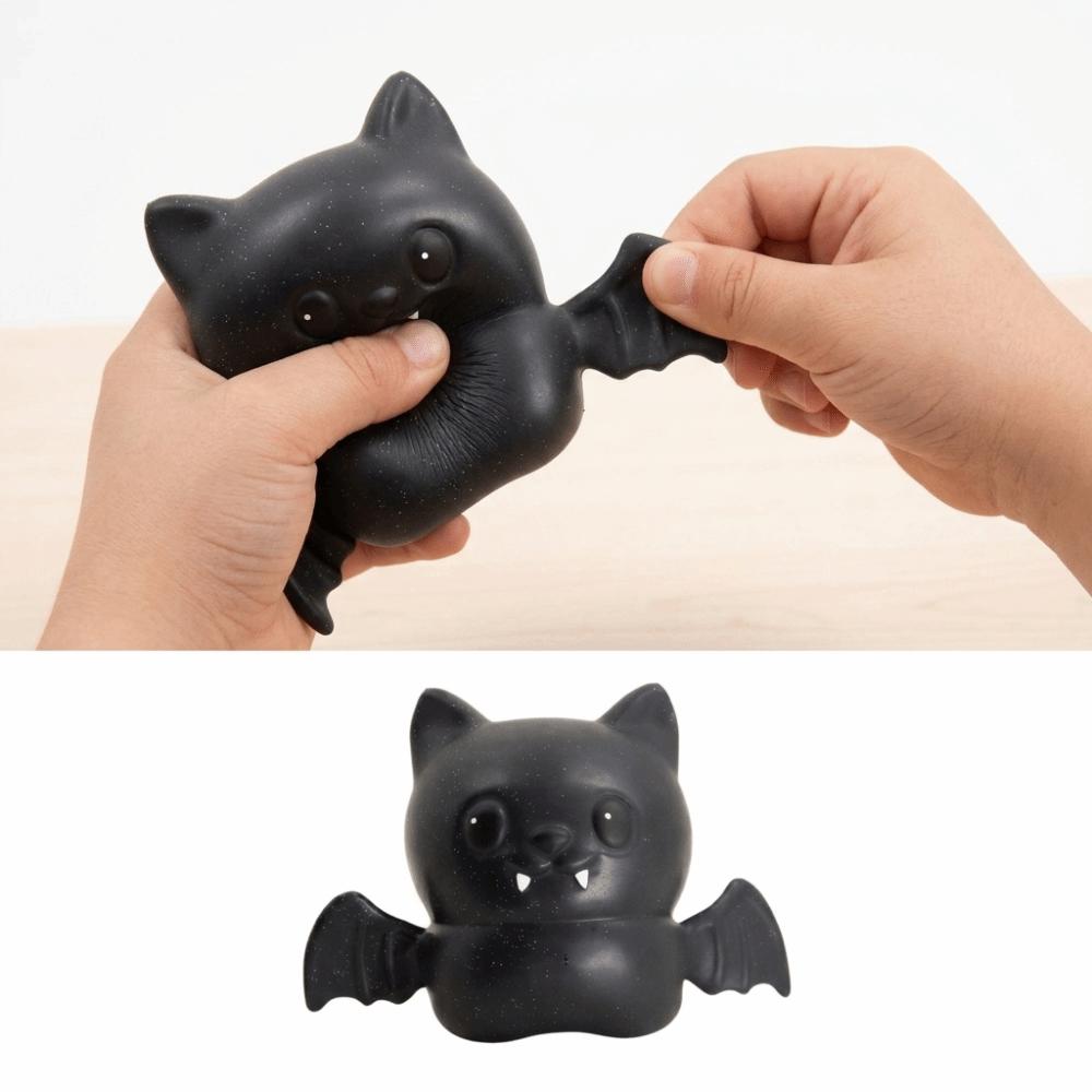 Soft Squeeze Stress Relief Toy Stretchy Soft Fidget Toy Anxiety Relief Bat Squishy Office