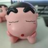 1Pc Mobile Phone Support Crayon Shin-Chan Desktop Phone Holder Stand Cute Cartoon Tablet Ornament Home Decoration Toys