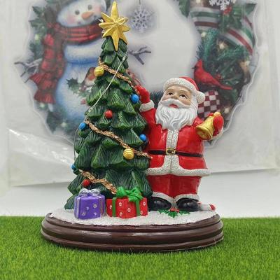 Weihnachtsfigur, Dekoration, Heimdekoration, dekorative Statue für Schreibtisch, Café